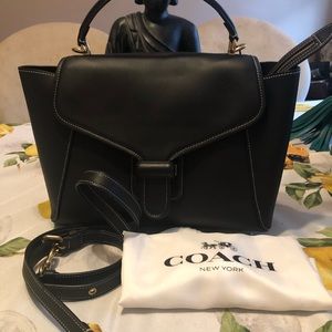 Coach New 1941 Courier Black Carry Bag